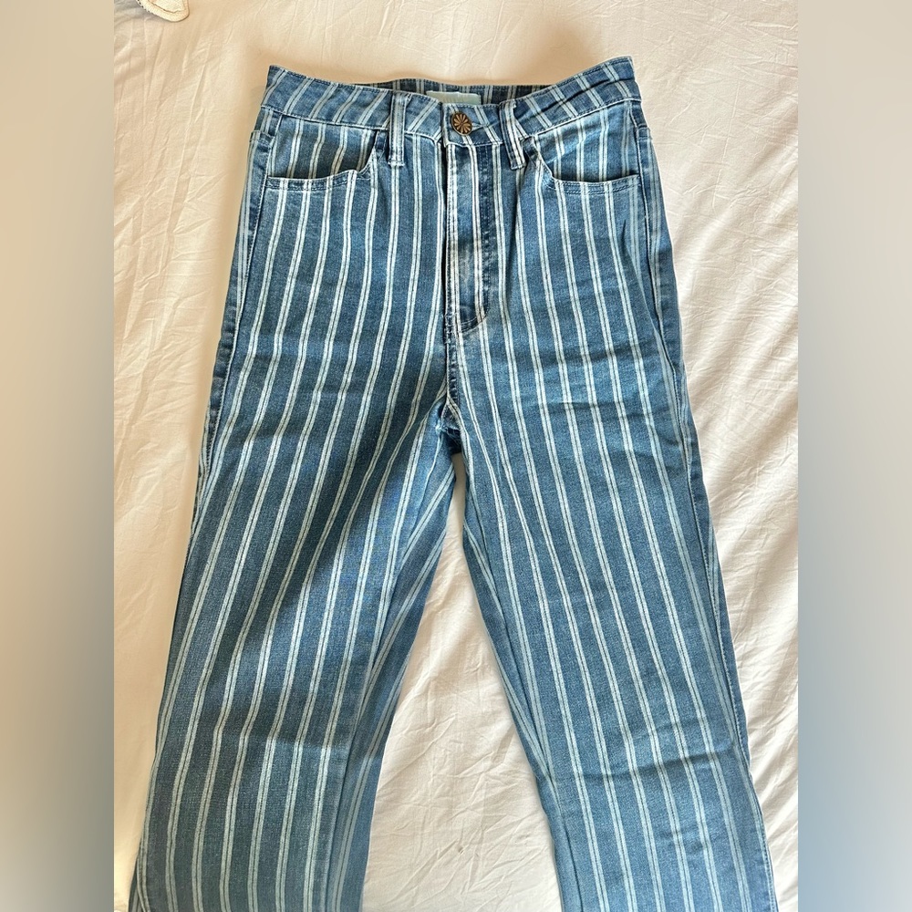 SHOW ME YOUR MUMU BELL-BOTTOM JEANS
